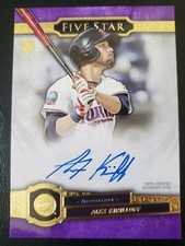 2021 Topps Five Star Alex Kirilloff Purple Rooke Auto 22/50 On Card Twins