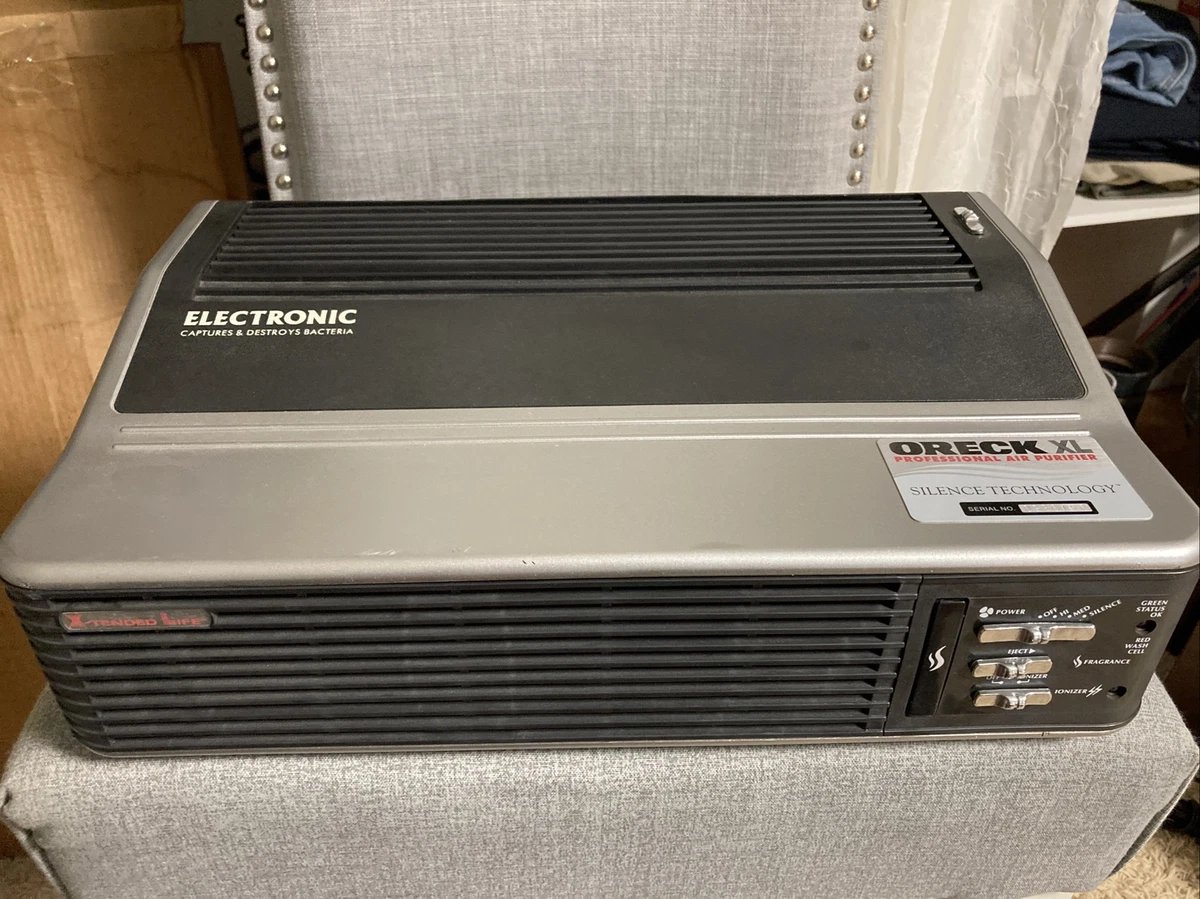 ORECK XL PROFESSIONAL AIR PURIFIER SILENCE TECHNOLOGY MODEL AIR8