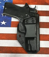 Kydex inside waistband Iwb Holster Star BM pistol   Black Adjustable