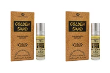 Golden Sand Perfume Oil for Men 6ml x 2 | Alcohol-Free | Long Lasting Attar
