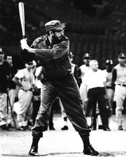 Prime Minister Of Cuba Fidel Castro Poster Baseball 8x10 Picture Celebrity Print