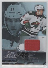 2015-16 Upper Deck Fleer Showcase Flair Row 1 Materials Zach Parise #24 0a4