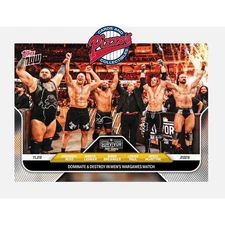 Reed / Lesnar / Breakker / Paul / McIntyre 2025 WWE Topps NOW Card 132 Presale