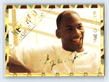 1993-94 Arena Sports Michael Jordan HOF Special Retirement Card /15000 Gold
