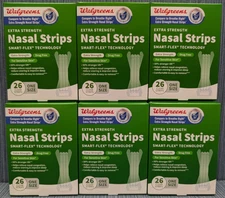 156 Nasal Strips Smart Flex Technology Clear Sensitive Skin Extra Strength