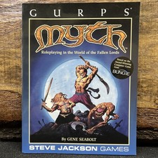 GURPS Myth Roleplaying Book by Gene Seabolt S...