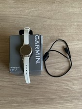 Garmin Lily 2 Smartwatch - Weiß/Silber