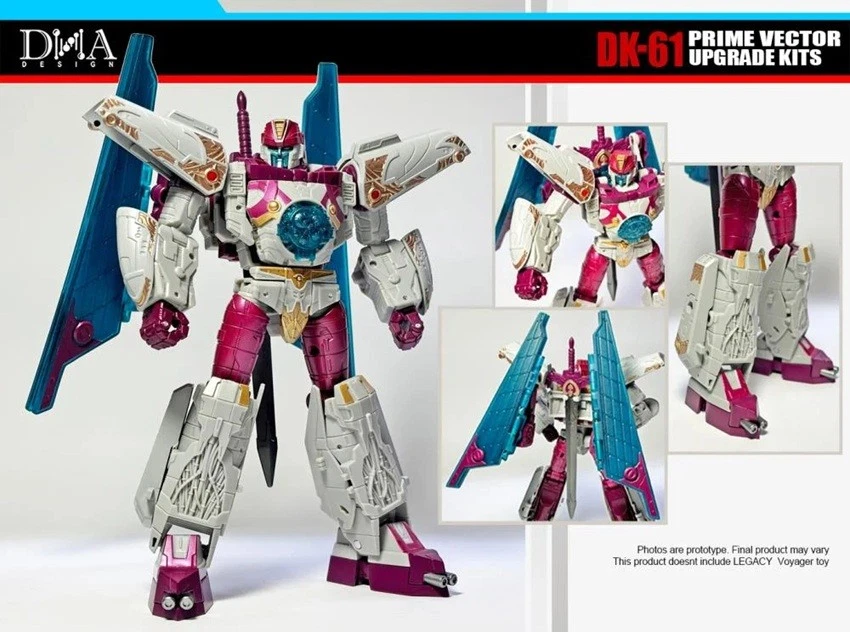 DK-61 Upgrade Kit for Transformers: Legacy United Vector Prime | DNA Design - Image 4 of 4