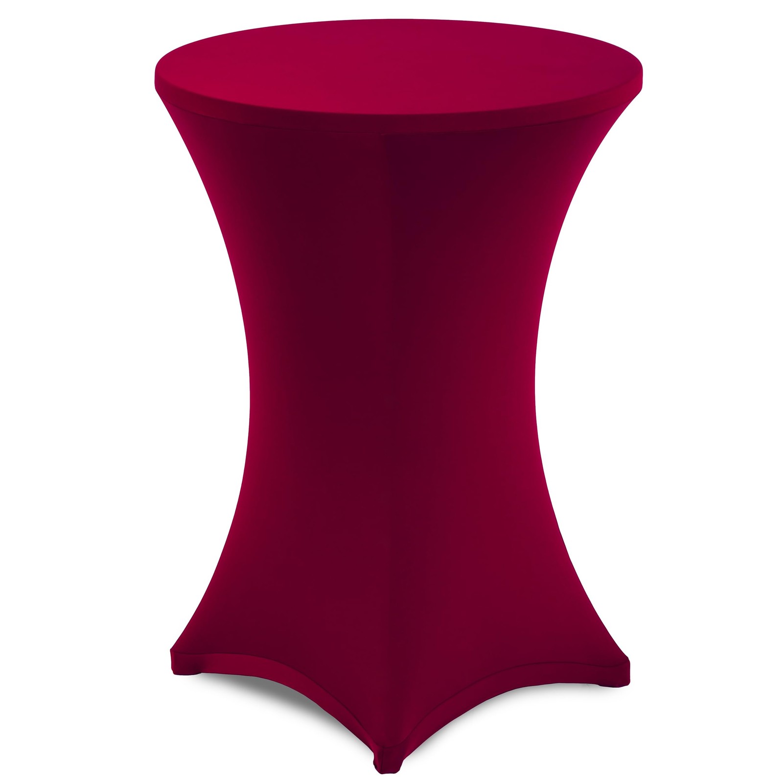 Housse de table haute de bistro Diana en Spandex premium opaque
