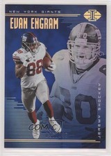 2018 Illusions Trophy Collection Blue /249 Evan Engram Jeremy Shockey #47 0g46