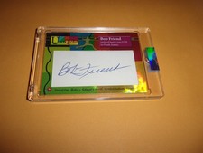 2025 Historic Autographs Uniques Cut Signature Autograph 1/1 (BOB FRIEND)