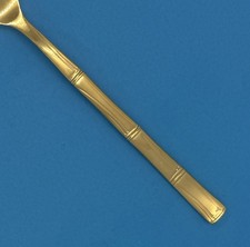 COSMOS CSM52 GLOSSY STAINLESS FLATWARE GOLD E...