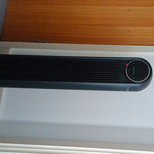 Dreo DR-HTF007 Black Tower Fan 35W Bladeless Remote Control, 4 Speeds