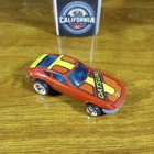 Custom Made Hot Wheels Real Riders Redline Z-Whiz Datsun 240Z Red Orange