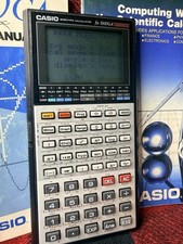 Casio fx-7000GA Graphing Calculator w/ Case Manuals Vintage Works Tested