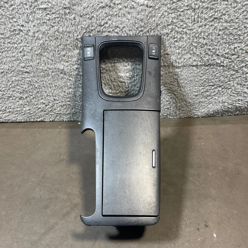 Acura TSX 2004-2008 consola central soporte para cubo y bisel de palanca de cambios A/T OEM NEGRO Foto 2 de 4