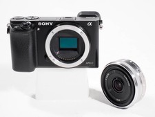 SONY A6000 W/ 16MM F/2.8 LESS THAN 3K CLICKS