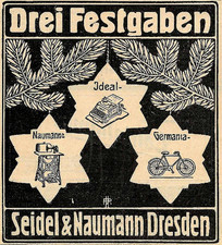 Anzeige Werbung Reklame 1907: DREIBUND - SEID...