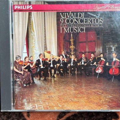 Vivaldi  Concertos for String Orchestra (9 pieces)  I Musici Orchestra