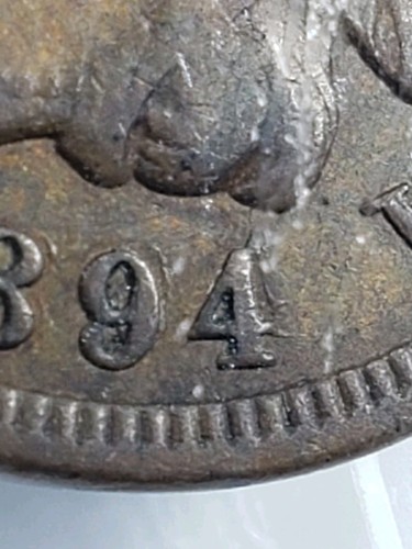 1894/94 Indian Cent RPD FS-301 S-1 PCGS VF35 - Picture 3 of 5