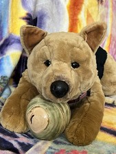 Large 28  E J Classic German Shepherd Plush weighted and floppy HTF