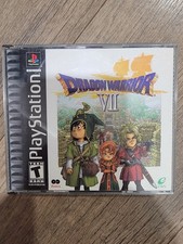 Dragon Warrior VII (Quest) For Sony PlayStation 1, 2001 CIB Tested & Working