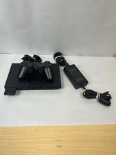 PlayStation 2 PS2 Slim Console SCPH-75001 w/ Controller & Cords
