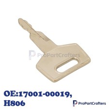 NEW H806 17001-00019 Key For Takeuchi Excavator  Track Loader US