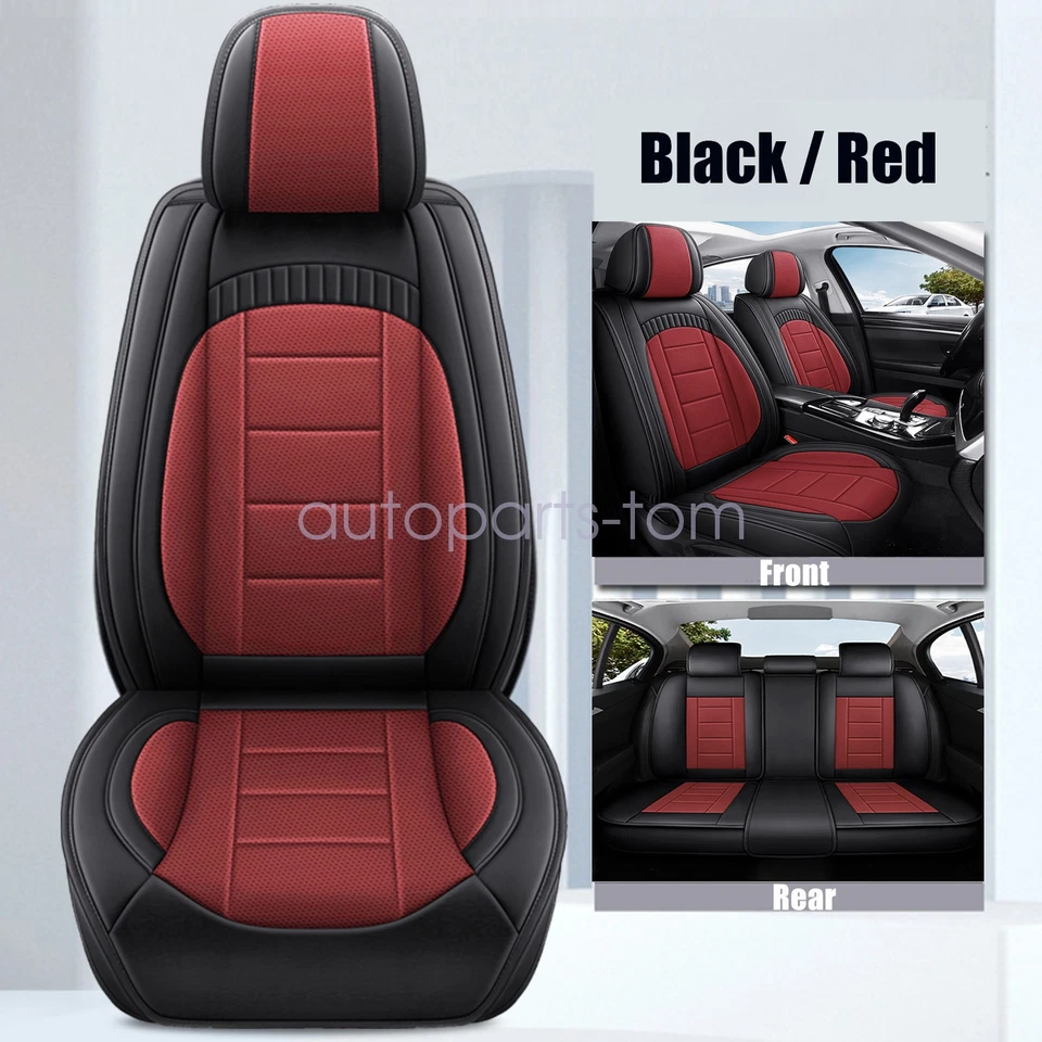 Fits Kia Sorento 2013 Car 5 Seat Cover Faux Leather Cushion Full Set Cover Foto 4 de 4