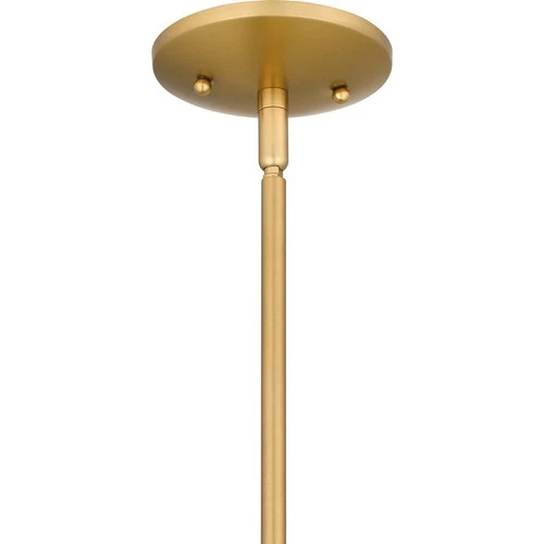 Brushed Gold Two Light Pendant from the Quoizel Pendant Collection - Picture 6 of 6