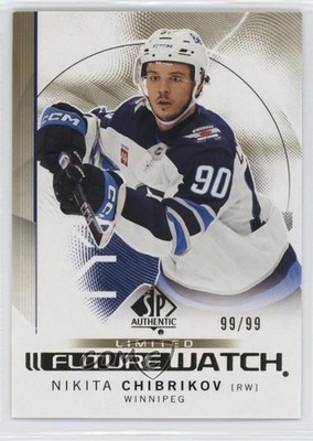 2024 SP Authentic Future Watch Limited Gold 99/99 Nikita Chibrikov Rookie RC 1q2
