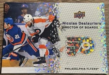2023-24 Upper Deck #DB-13 Nicolas Deslauriers Director of Boards Sparkle
