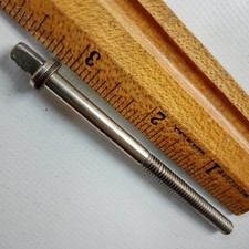 Ludwig Ludwig 1 Tension 3 1/8"T-Rod Snare Drum/Tom Nickel Plating Vintage 40s EX