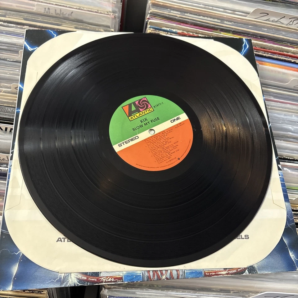 KIX - Blow My Fuse 1988 VINYL LP RECORD ALBUM Ultrasonic Cleaned - Image 4 of 4