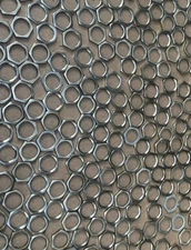 Hex Thin Lock Nut Female Steel (Lot of 325)