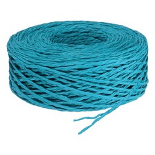 Raffia Ribbon, 109 Yard Paper Twine String for Festival Gifts Wrapping, Sky Blue