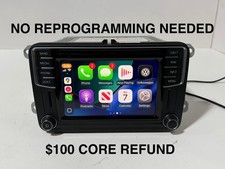 Unlocked 2016-2019 Vw Jetta Passat Tiguan Cc Gps Radio Display Oem Nav Carplay Unlocked 2016-2019 Vw Jetta Passat Tiguan Cc Gps Radio Display Oem Nav Carplay