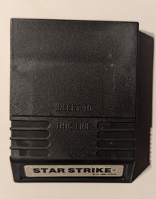 Star Strike Intellivision Video Game Cartridge 1981 Complete CIB Box Tested Fast