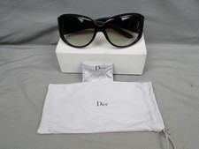 Gafas de sol Christian Dior edición limitada cristal de Swarovski KIH5M negro gris