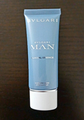 Bvlgari Man Glacial Essence After Shave Balm Baume Après Rasage 3.4 Fl Oz . NWOB