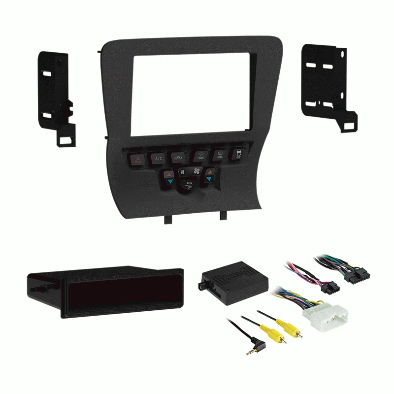 Metra 99-6514B DDIN Matte Black Stereo Dash Kit for 2011-2014 Dodge Charger Foto 2 de 2