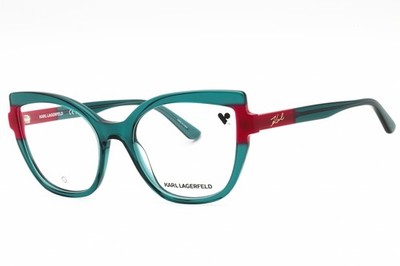 KARL LAGERFELD KL6132-317-54 Eyeglasses Frame Size 54mm 19mm 140mm GREEN Women 8