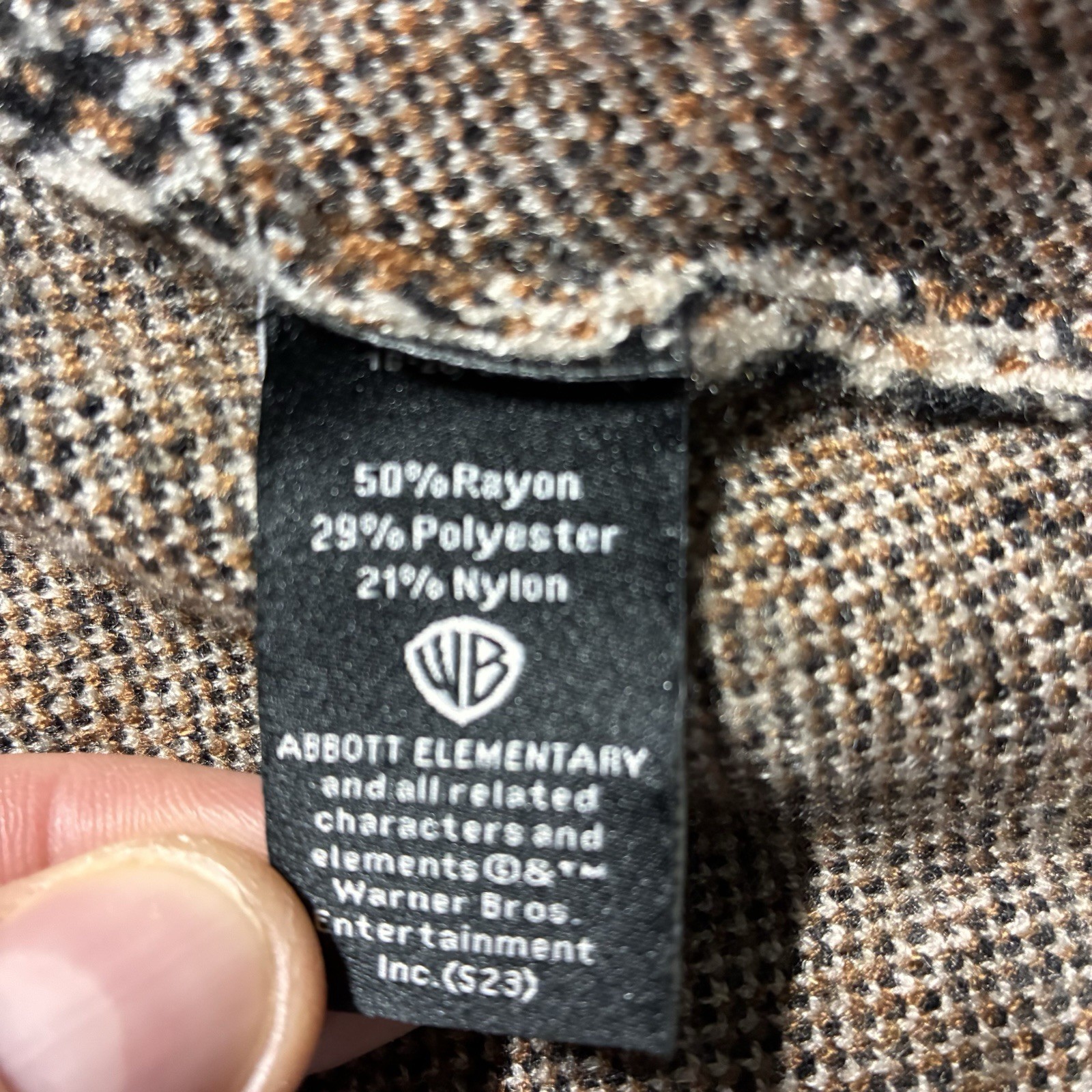 Abbott Elementary Houndstooth Retro Academia Doub… - image 5