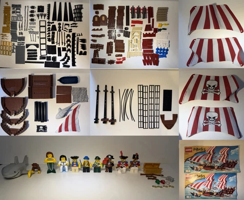 LEGO Pirates: Brickbeard's Bounty (6243) 100% complete w/ Instructions