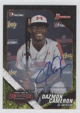 2015 Bowman Draft Under Armour Game Auto 4/225 Daz Cameron #UAA-4 Auto nd3