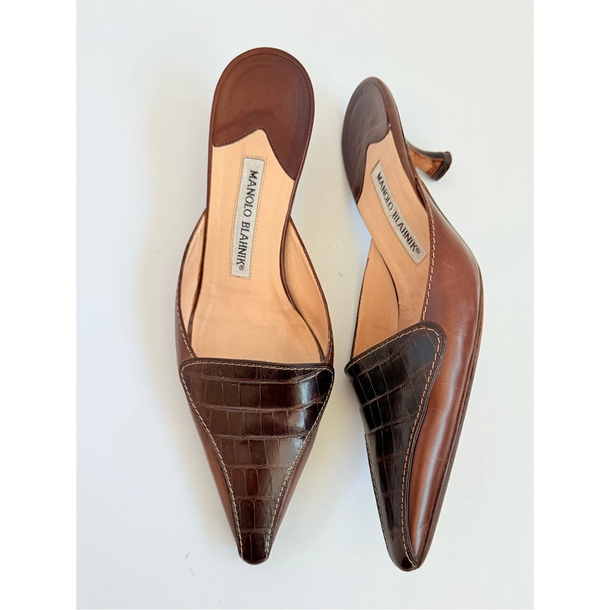 Manolo Blahnik Brown Heels for Women for sale | eBay