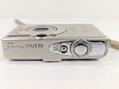 Canon Digital IXUS 55 5.0MP Silver Digital Camera | eBay