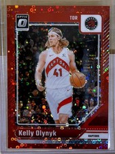 Panini Donruss Optic Kelly Olynyk Red Fast Break Prizm Serial #/75 Raptors #152