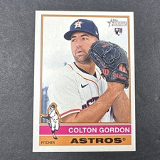 2025 Topps Heritage High Number - Colton Gordon #637 (RC) Houston Astros
