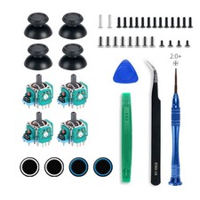 4 Pcs Analog 3D Joysticks  Screwdriver Tweezer Pry tool For PS5 Controller B762